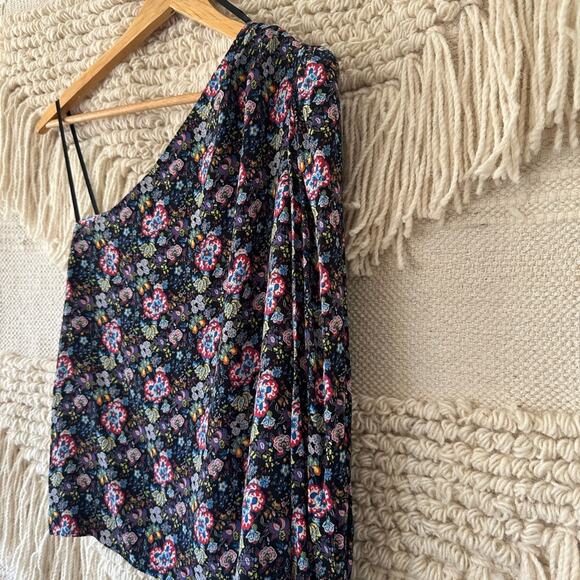 Frame One Shoulder Top - Picture 2 of 7